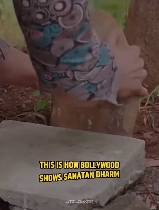 How Bollywood Shows Sanatan Dharm Vs How Tollywood Shows Sanatan Dharm. #shorts #viral #tollywood (1)