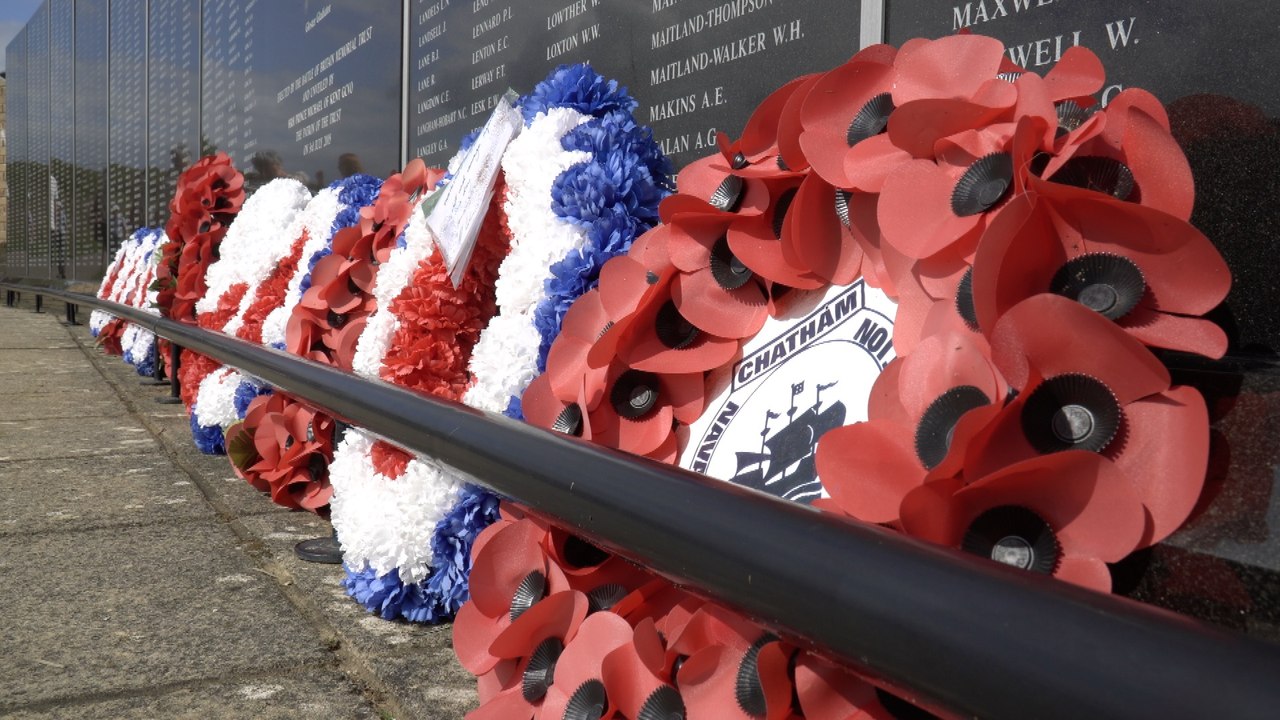 Folkestone residents commemorate 82nd anniversary of the Battle of Britain