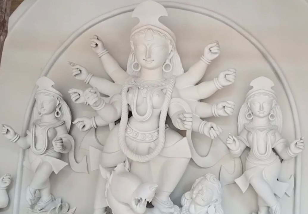 এ বছর বোসপুকুর শীতলাম‌ন্দিরে দেখা যাবে গ্রাম বাংলার মন্দিরের ভগ্নাংশ |OneIndia Bengali