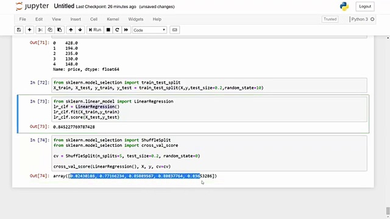 Machine Learning _ Data Science Project - 5 _ Model Building (Real Estate Price Prediction Project)(360P)
