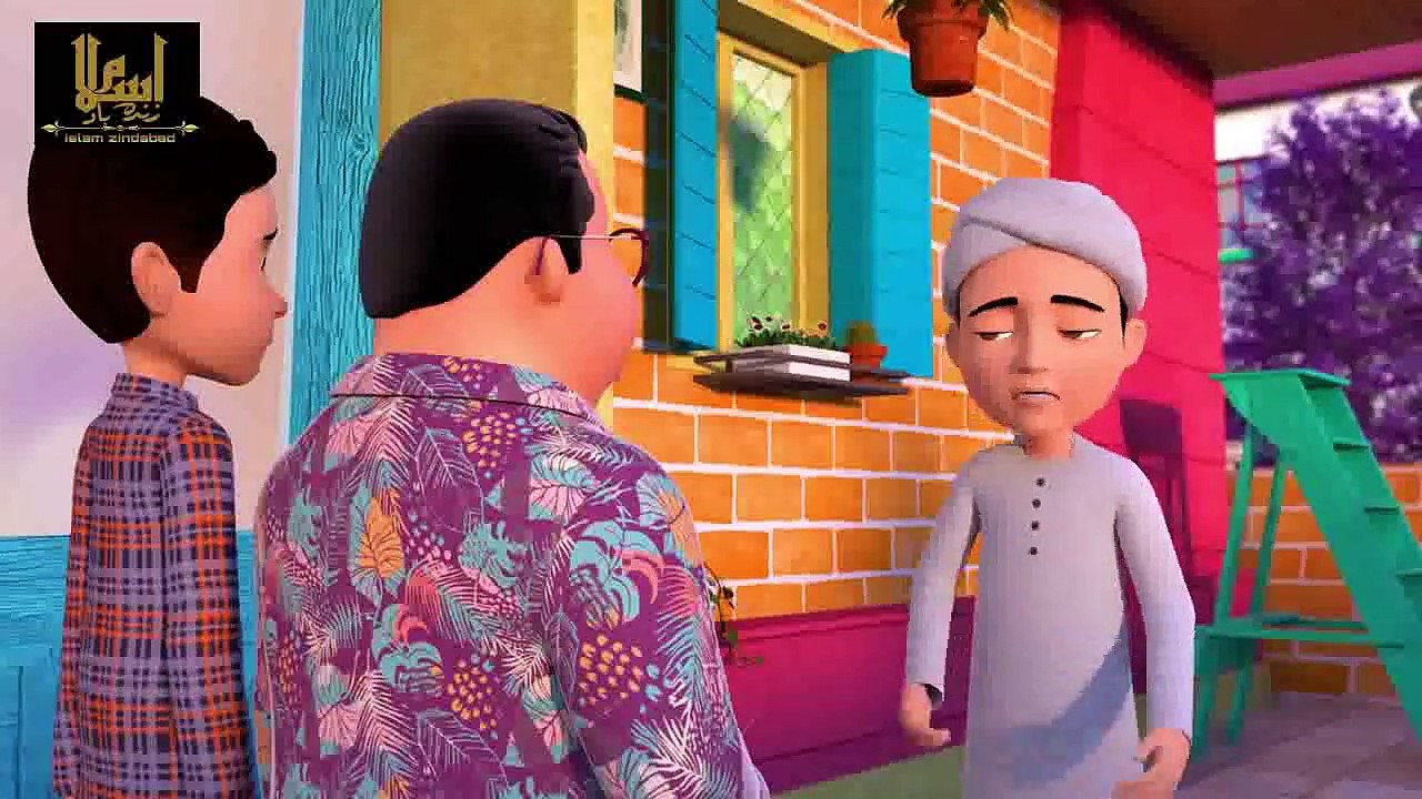 Faizan Aur Bablo Ki Car Racing | Ghulam Rasool New Cartoon | 3D Animation | Urdu Cartoon Series