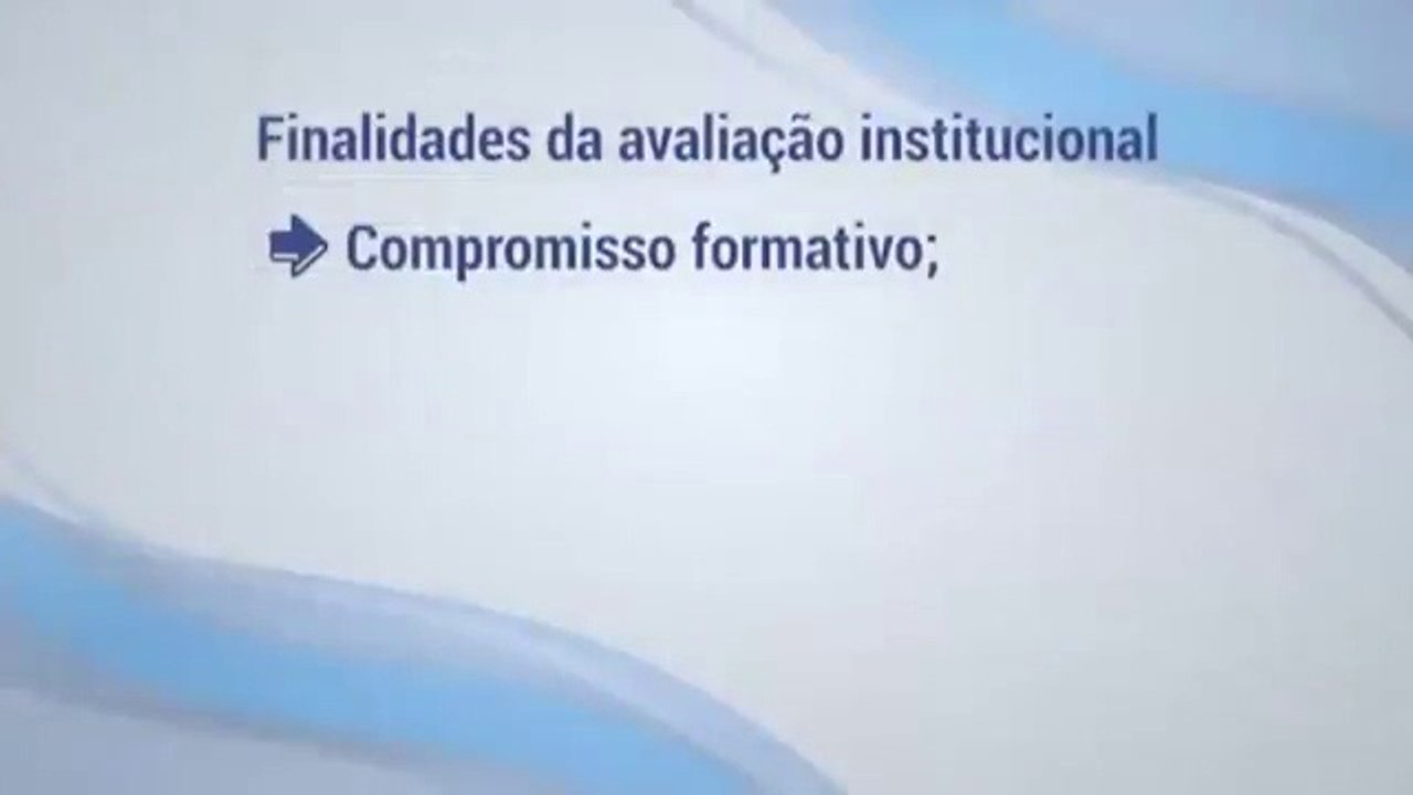 Avaliação Pública na Educação - SINAES