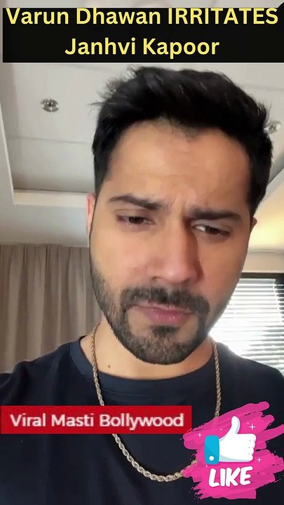 Varun Dhawan IRRITATES Janhvi Kapoor