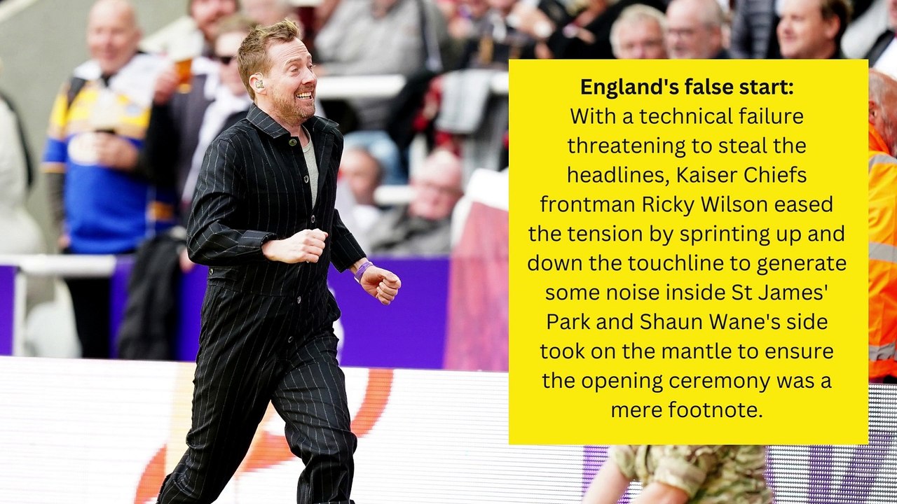 Rugby League World Cup 2021 - Six Week One Highlights