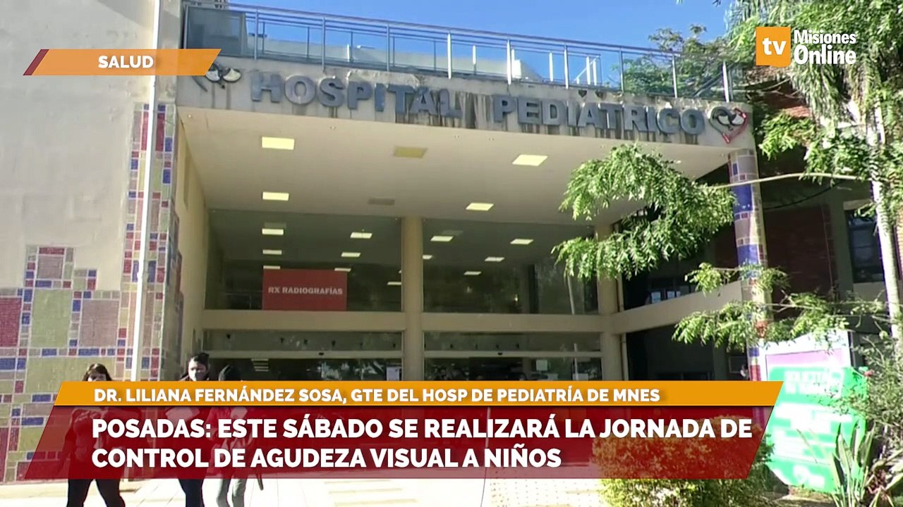 Jornada de control de agudeza visual para niños en Posadas este sábado