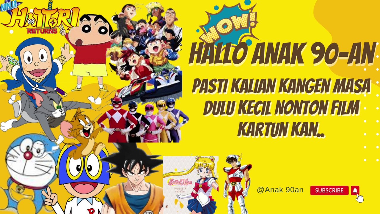Daftar judul film kartun anak tahun 90an ll Nostalgia film kartun anak tahun 90an