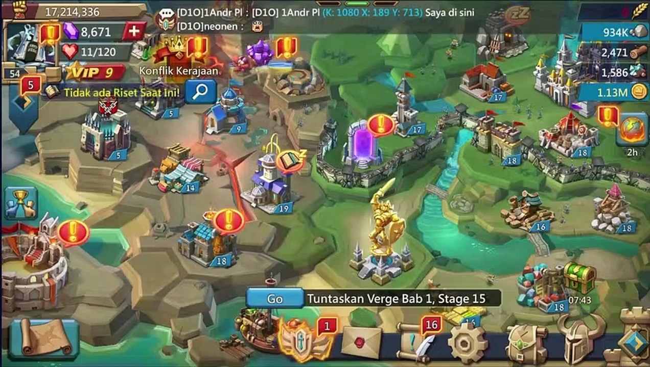 serangan bertubi tubi