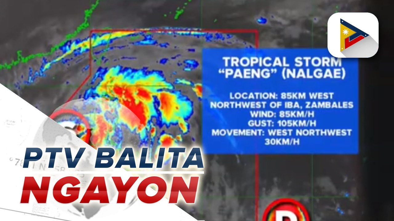 Bagyong #PaengPH, nanatili sa West Philippine Sea