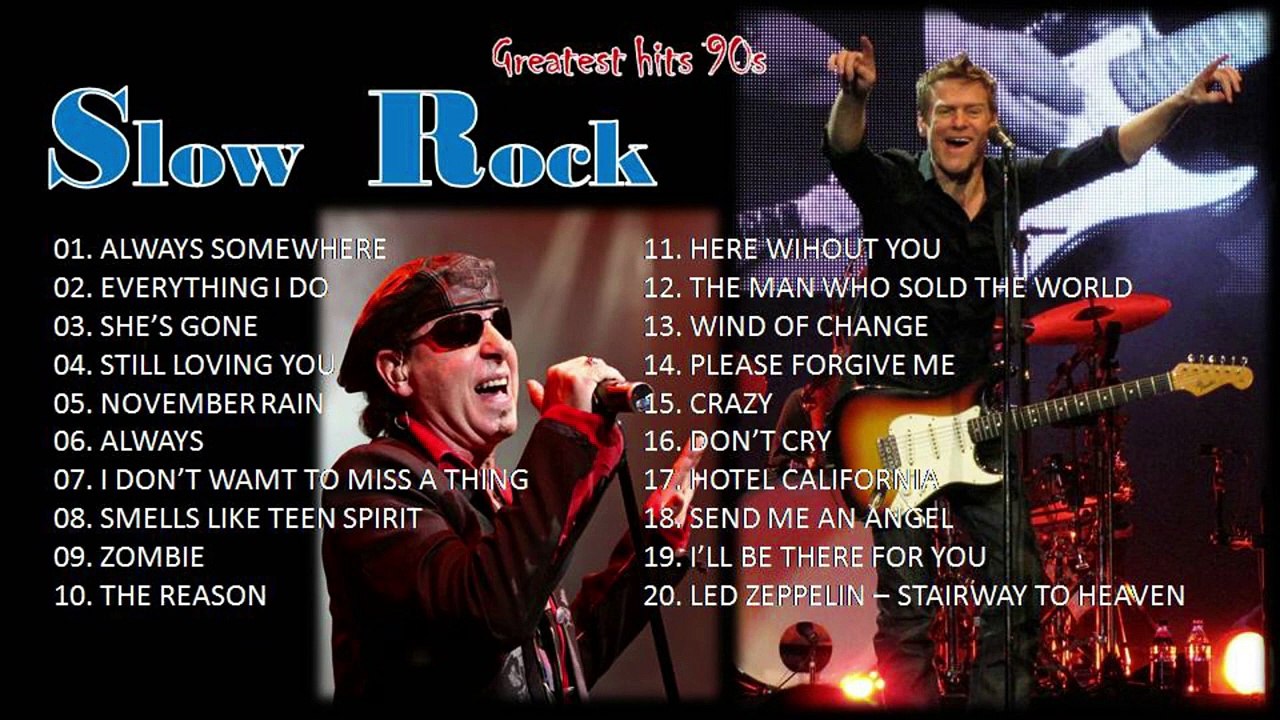 Slow Rock hits 90an Slow Rock Barat Terbaik