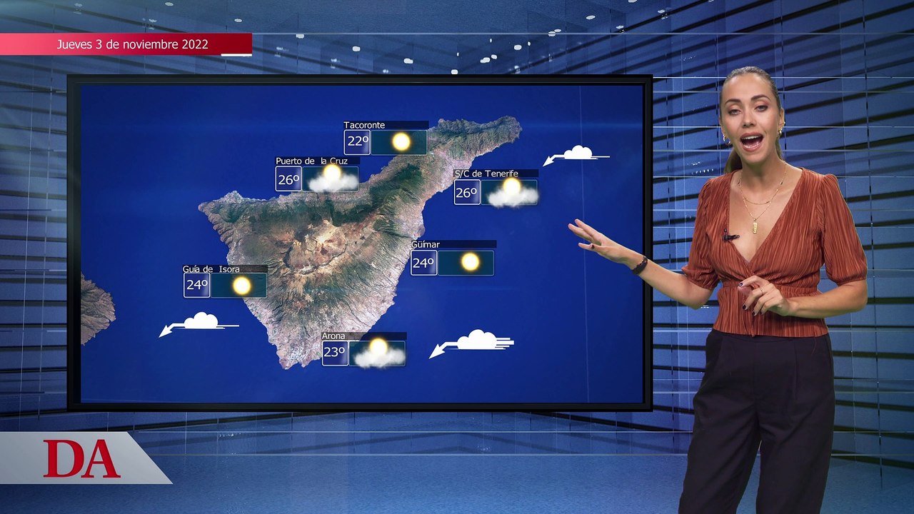 La previsión del tiempo en Canarias para mañana