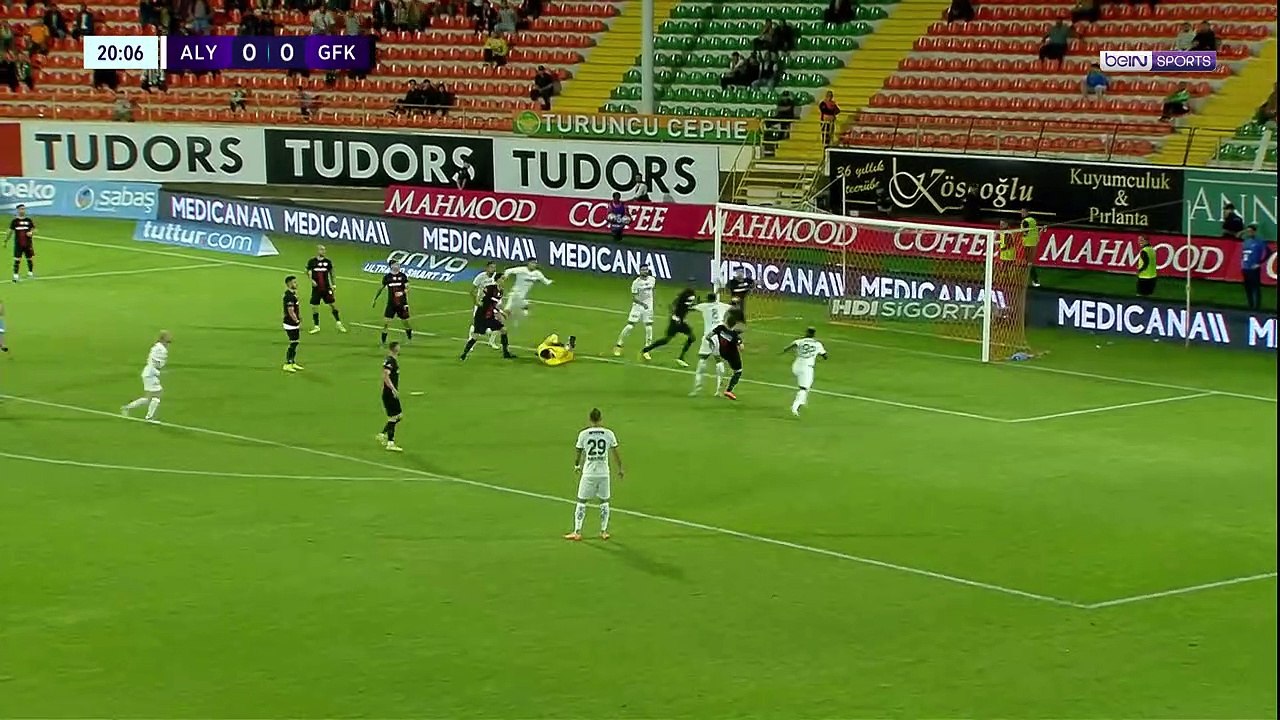 Corendon Alanyaspor 2-0 Gaziantep FK Maçın Geniş Özeti ve Golleri