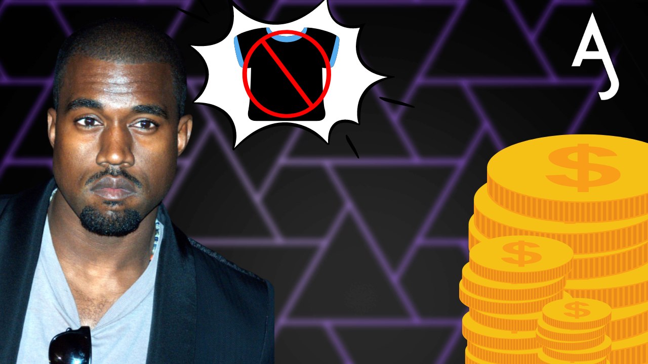 Otro golpe para Kanye West: no podrá vender su camiseta "White Loves Matter"