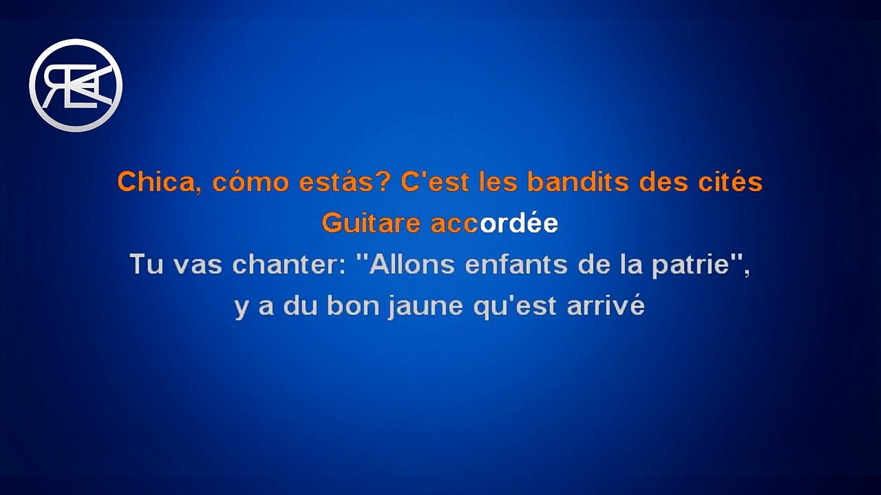 KARAOKE Heuss L'Enfoiré ft. Ninho - La Marseillaise