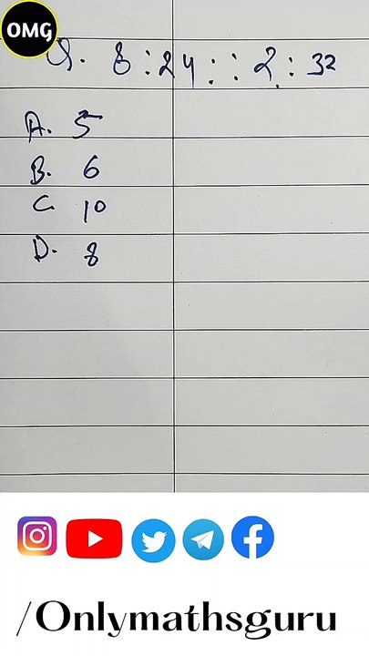 Onlymathsguru SSC exam reasoning tricks maths