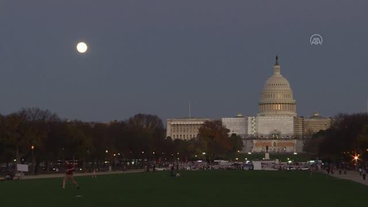 Washington'da dolunay