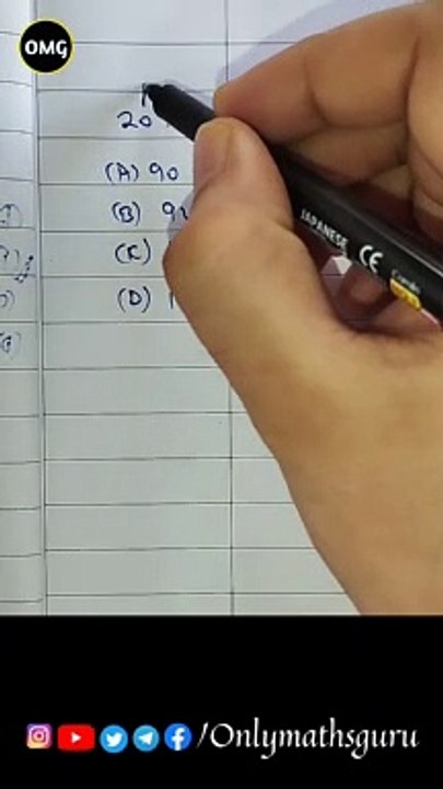 Onlymathsguru SSC exam reasoning tricks maths