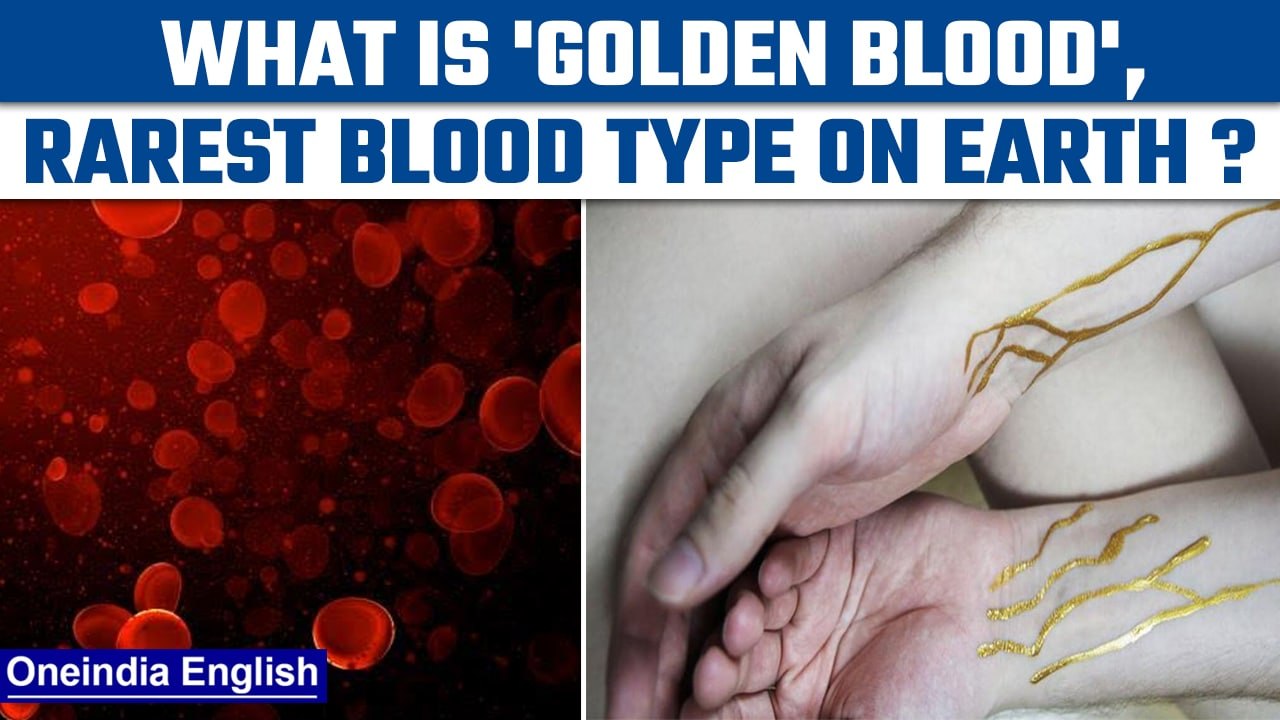Golden Blood: All about the rare blood type which has 9 donors in the world | Oneindia News *News