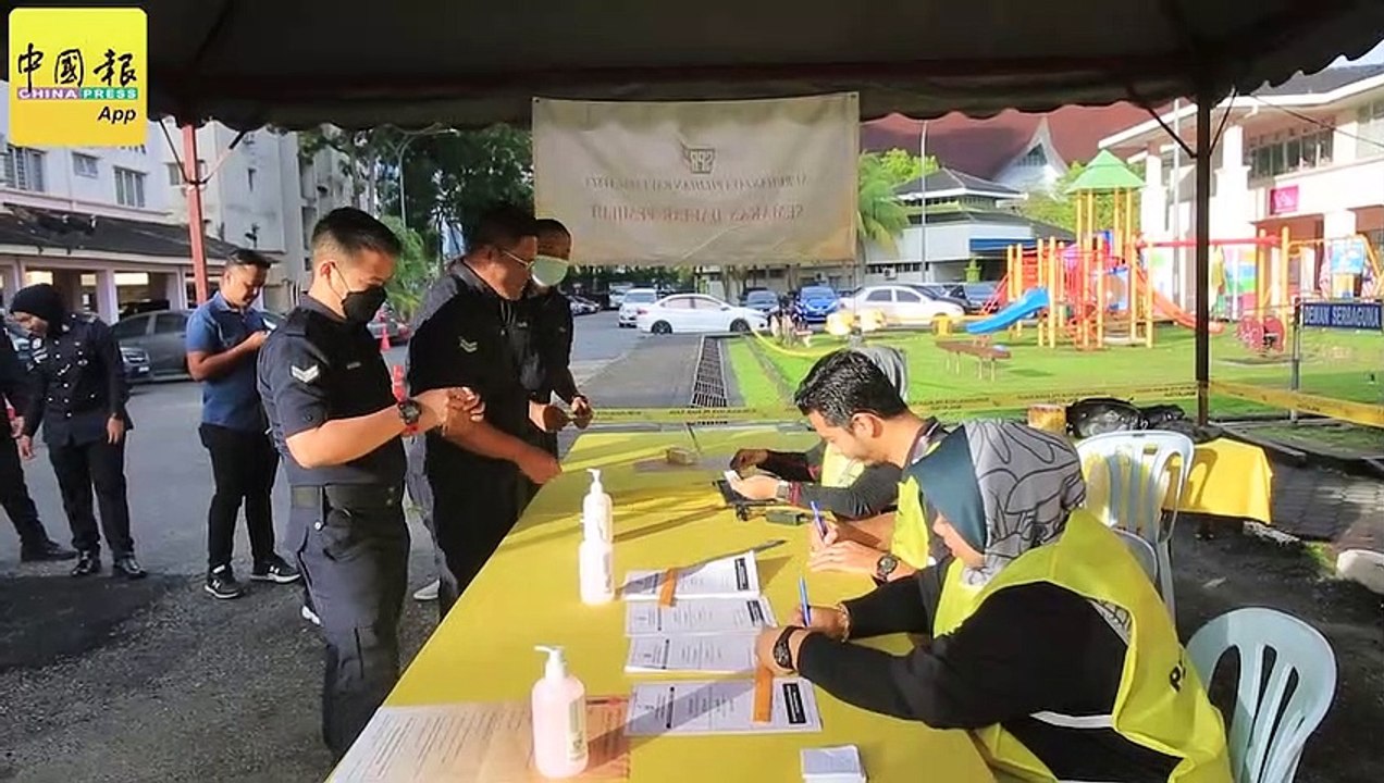 “我们先投啦” 森州2万224军警抢先投票