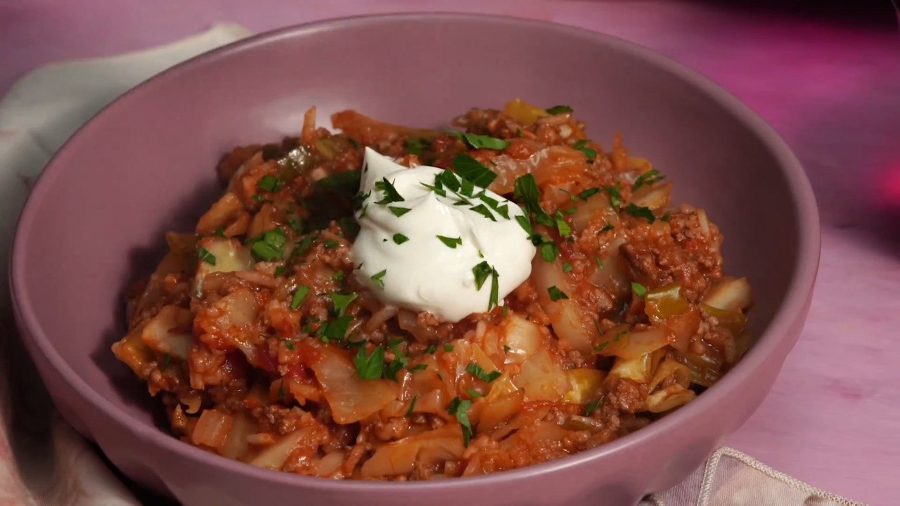 How to Make Cabbage Roll Casserole