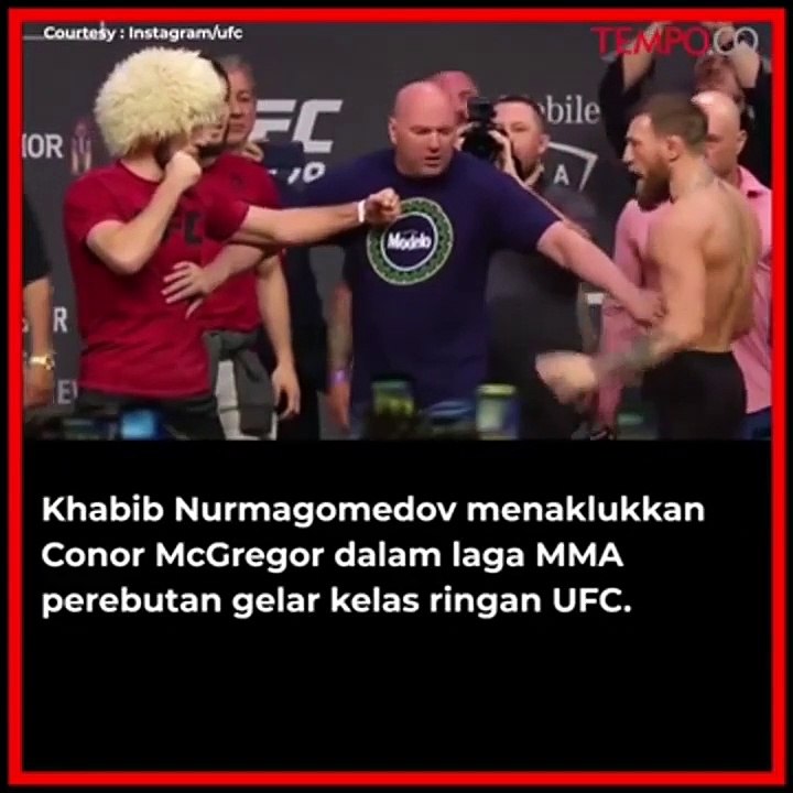 Laga Seru MMA : Khabib Nurmagomedov vs Conor McGregor