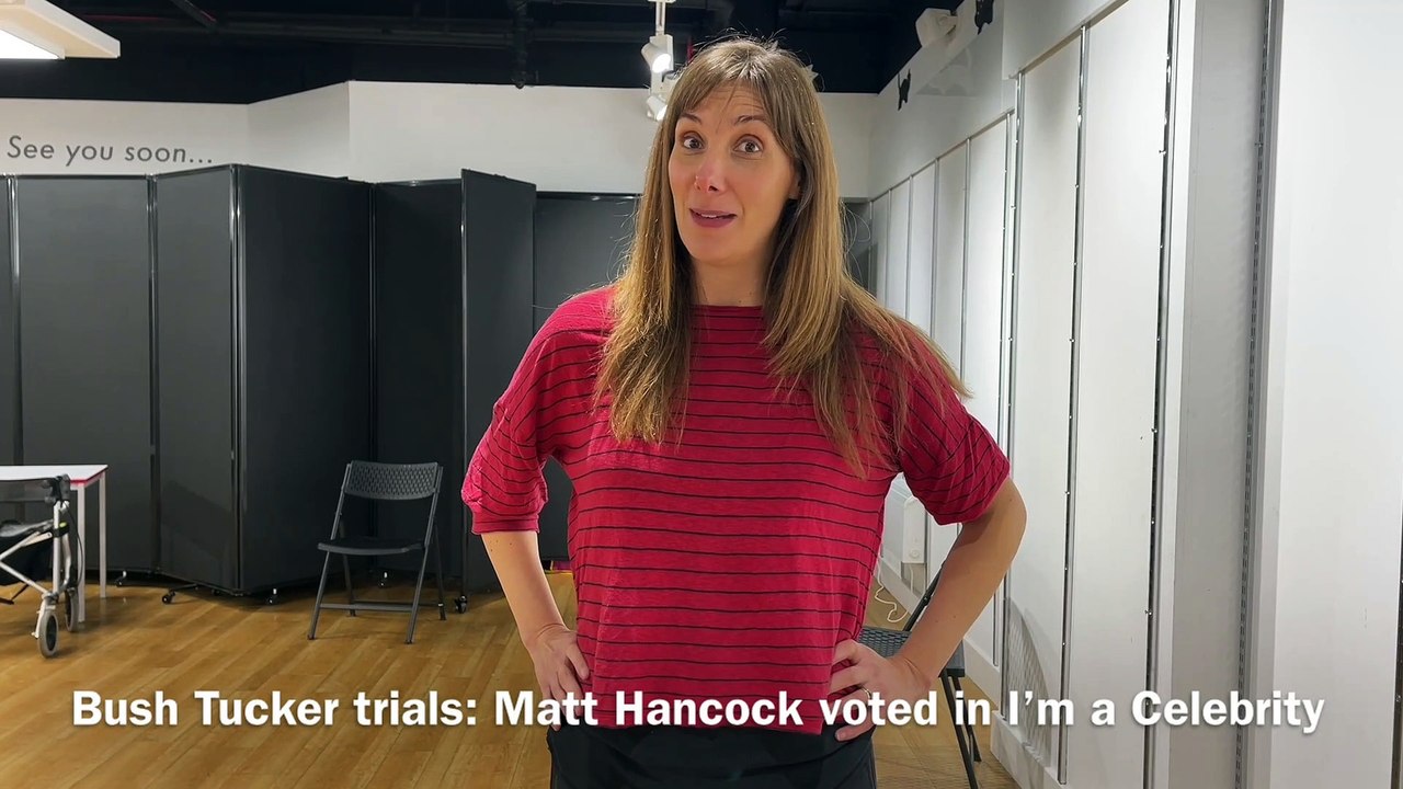 I’m a Celebrity Bush Tucker trials Matt Hancock gets voted
