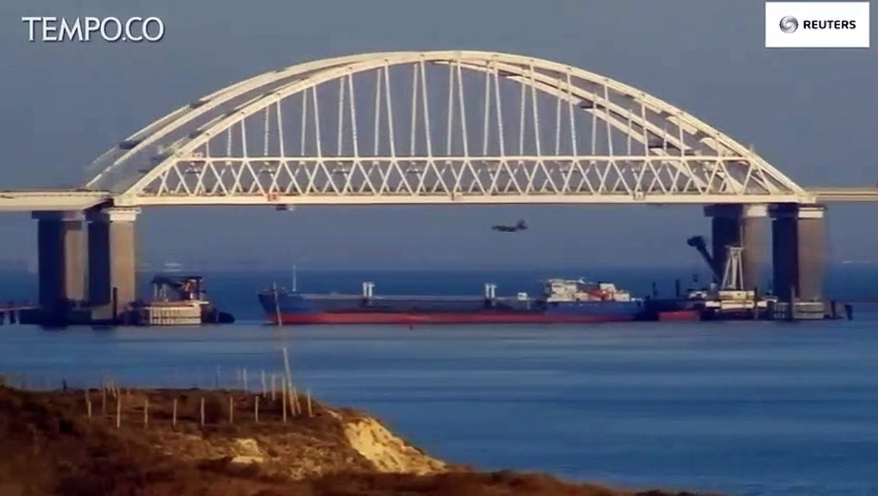 Rusia Memblokir Angkatan Laut Ukraina Memasuki Laut Azov