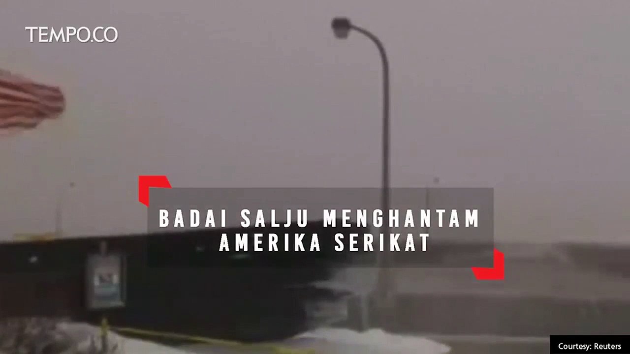 Badai Salju Menghantam Amerika Serikat