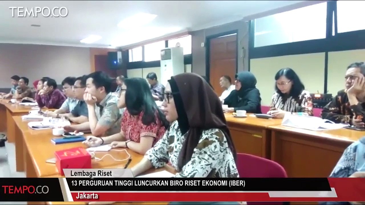 13 Perguruan Tinggi Luncurkan Biro Riset Ekonomi