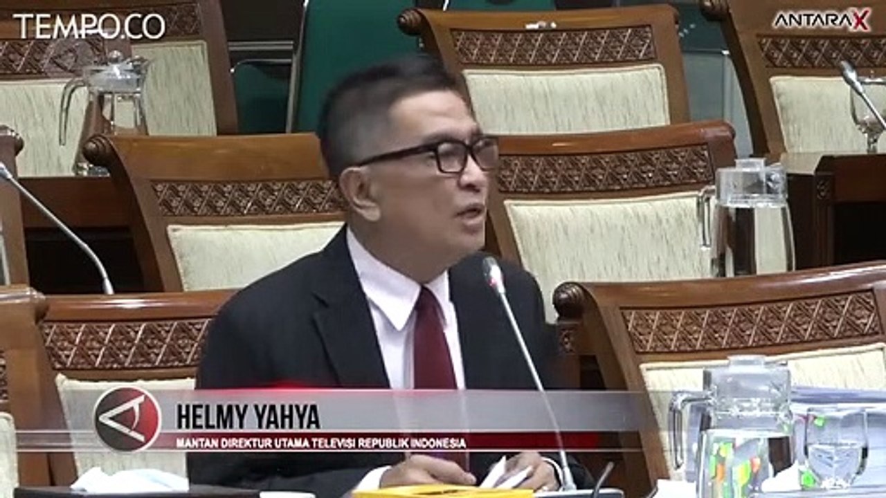 Helmy Yahya Bantah Siaran TVRI Didominasi Program Asing