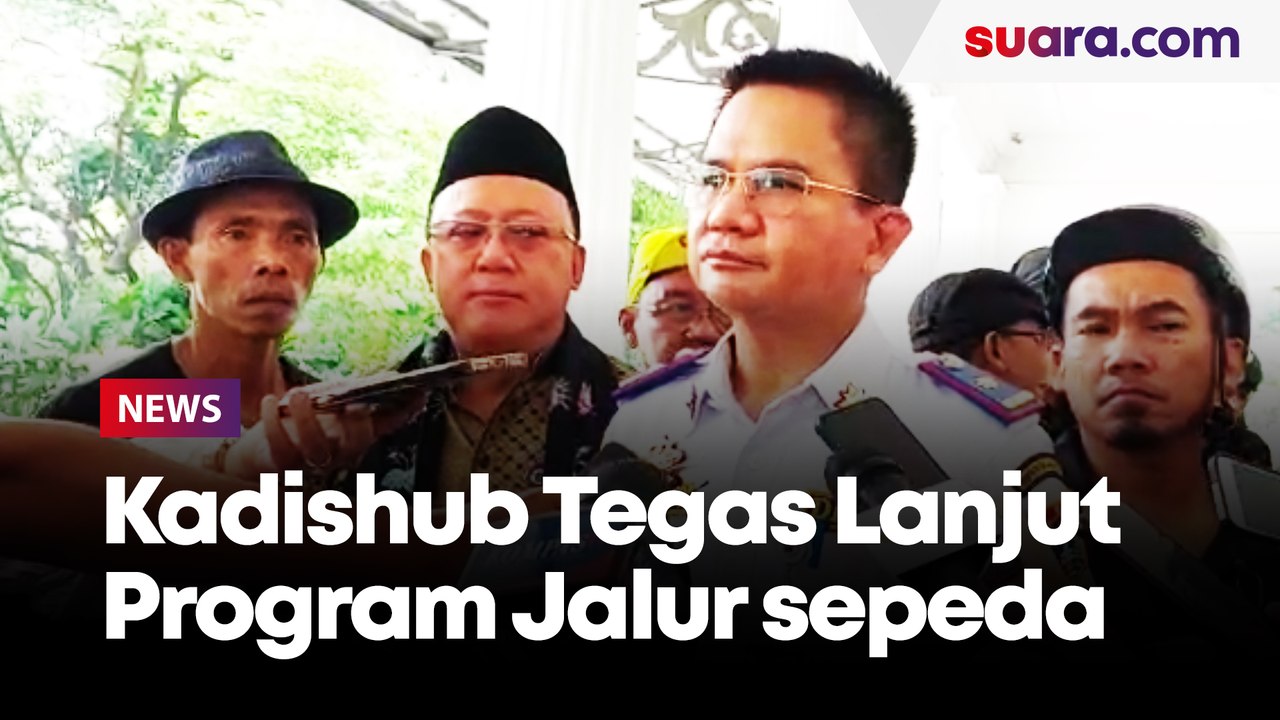 Kadishub Syafrin Liputo Tegaskan Tetap Melanjutkan Program Jalur Sepeda