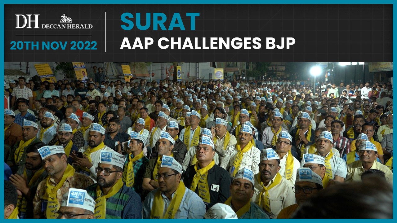 Gujarat Elections | AAP challenges BJP in Surat