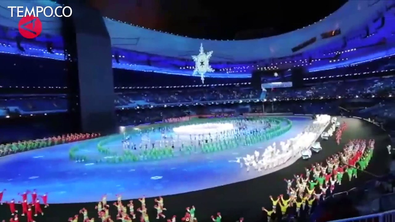 Melihat Kemeriahan Pembukaan Olimpiade Musim Dingin Beijing 2022