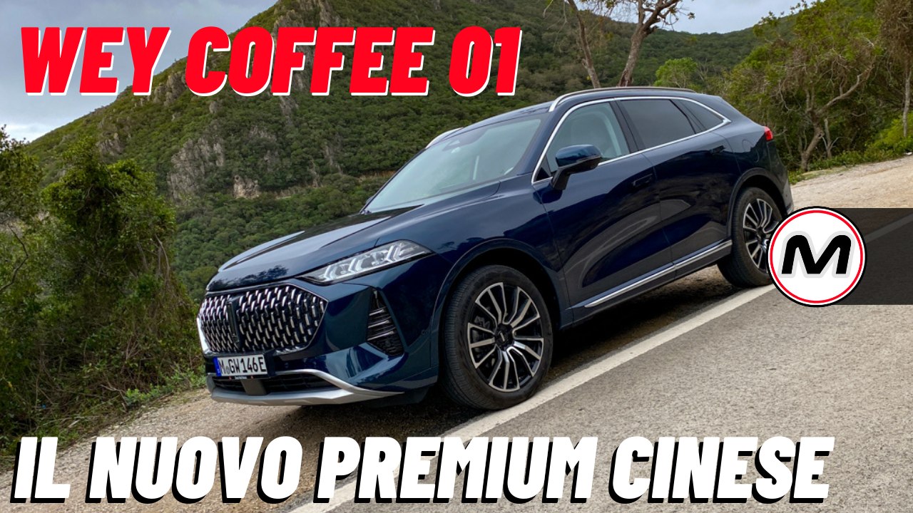 WEY COFFEE 01 | Prima PROVA SU STRADA del plug-in premium di Great Wall