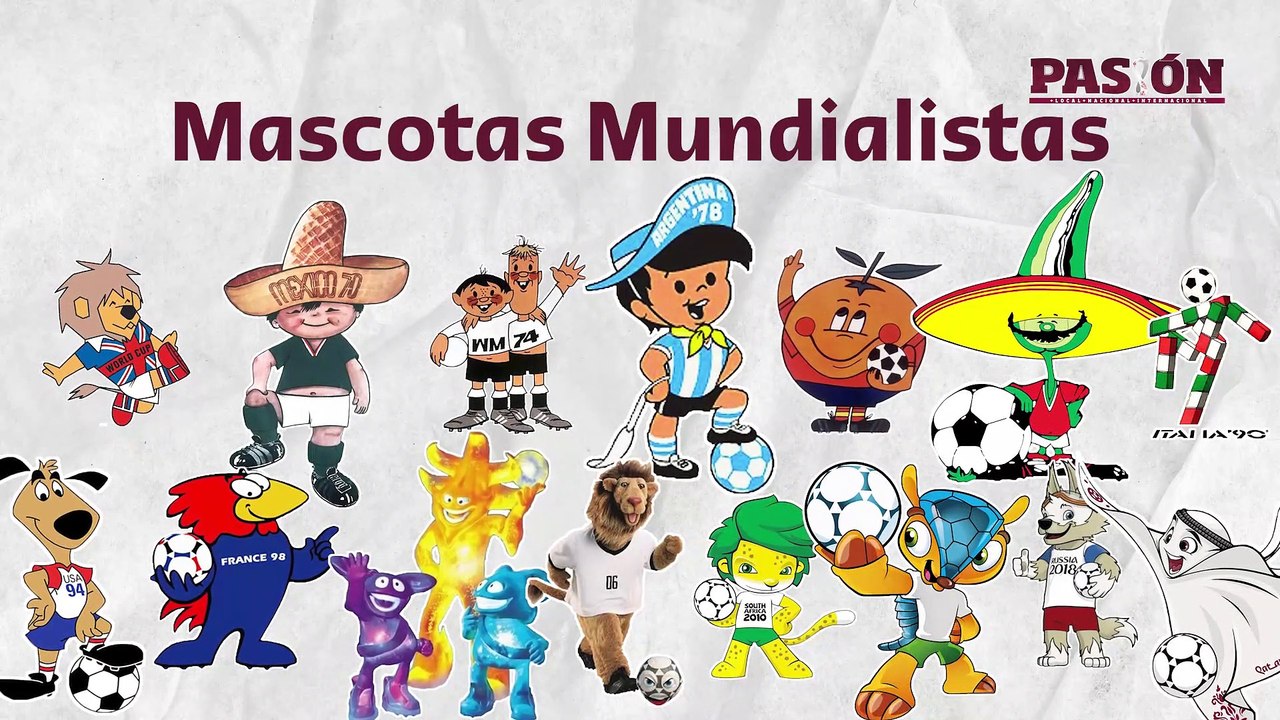 Las Mascotas Más Icónicas en la Historia de los Mundiales 🐾