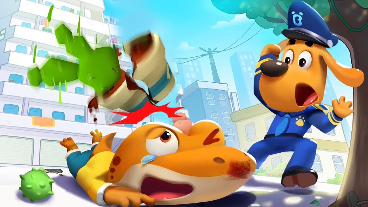 Don't Throw Things Down _ Safety Tips _ Police Car