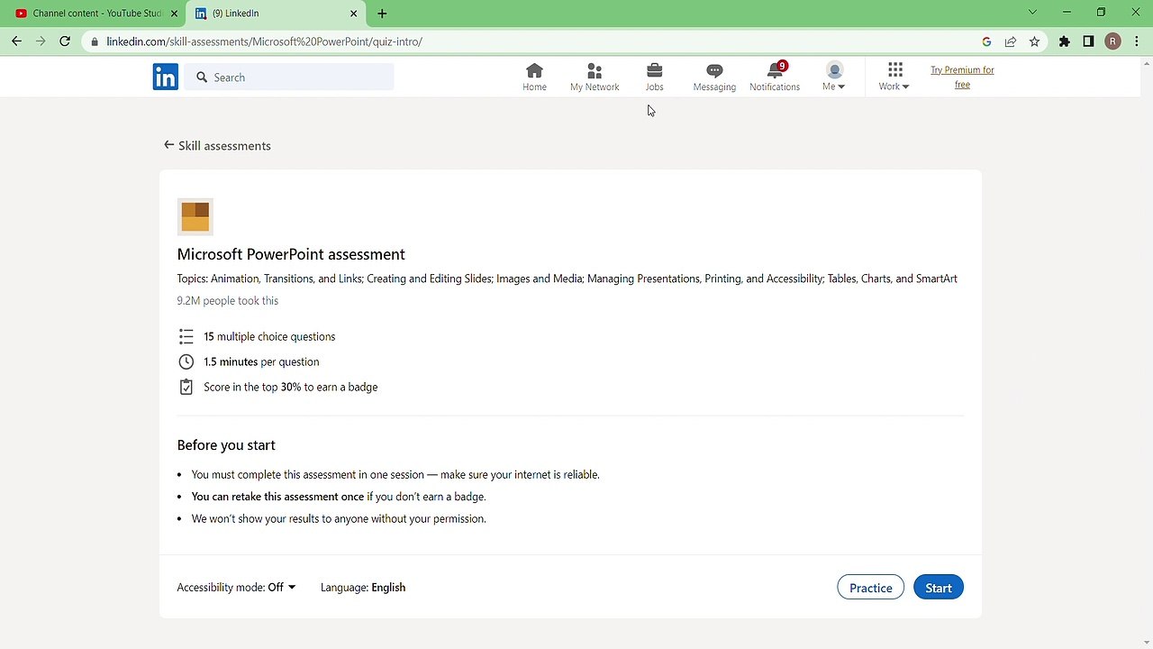 LinkedIn PowerPoint Assessment Answers | Microsoft PowerPoint Assessment Answers