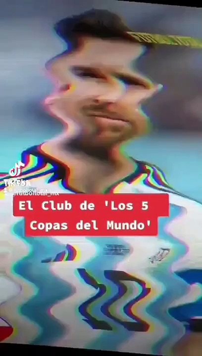 El club " Los 5 Copas del mundo"