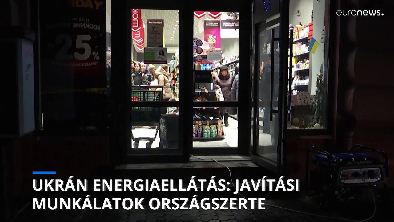 Generátoros kávézóba mehetnek a lviviek a sötétség és hideg elől