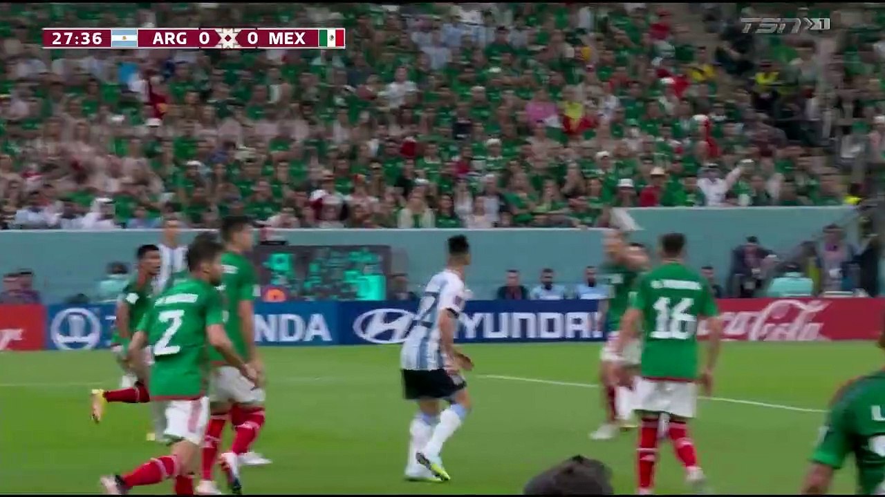 Argentina vs Mexico full match replay and highlights