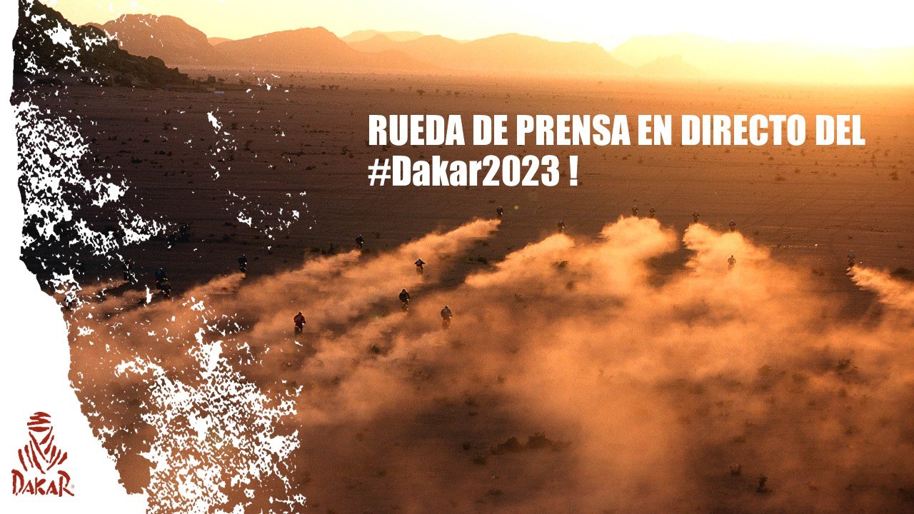Rueda de prensa en directo del #Dakar2023