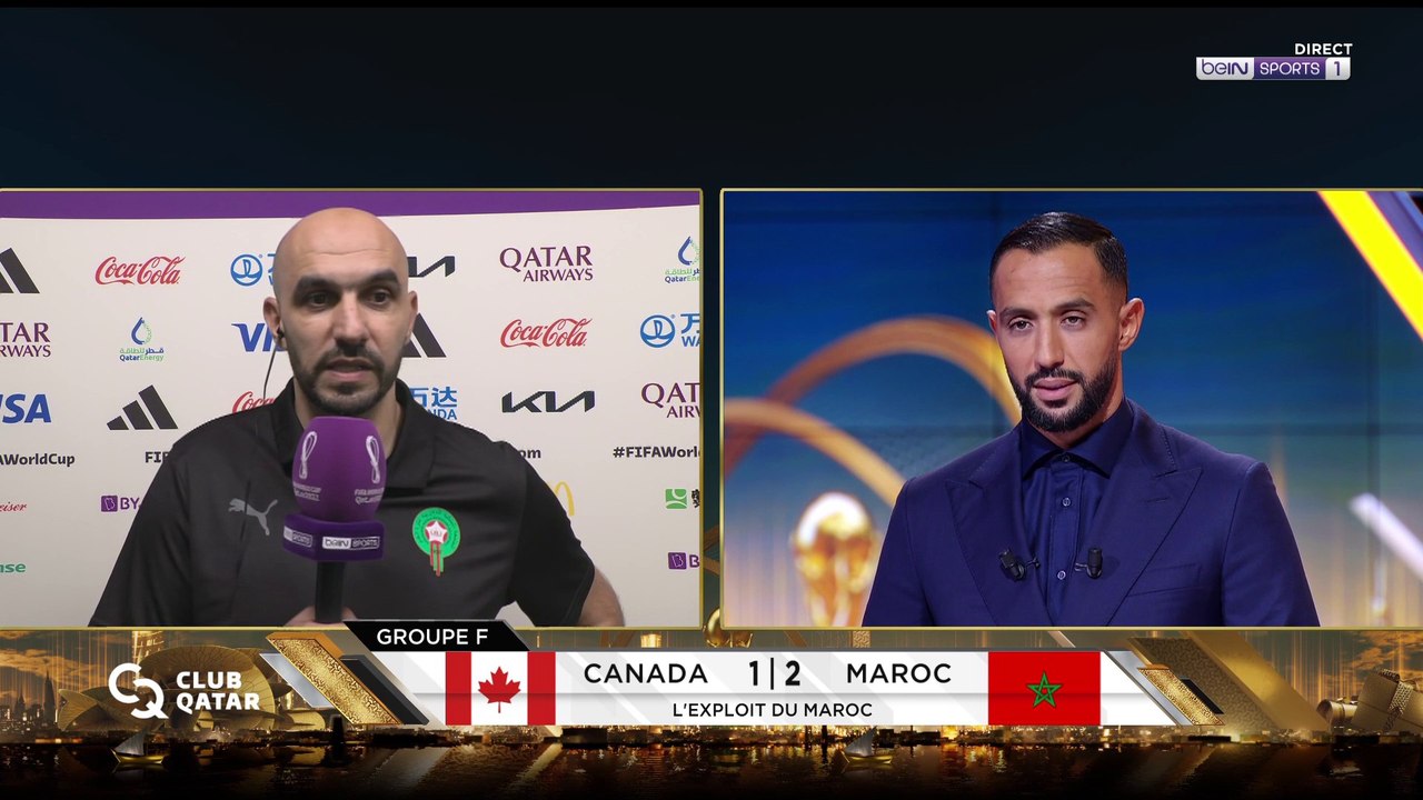 Walid Regragui : "Hakim Ziyech monte en régime"