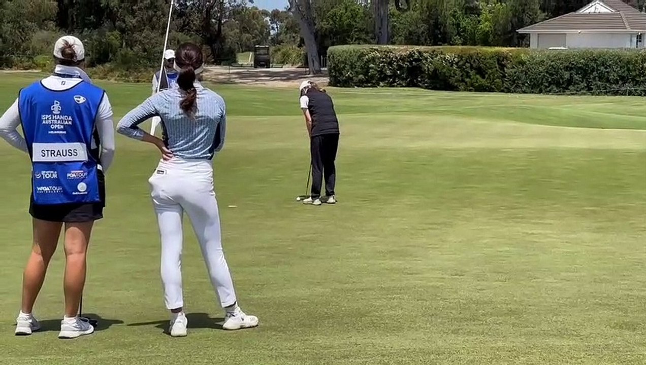 Bendigo's Jazy Roberts at the Australian Open