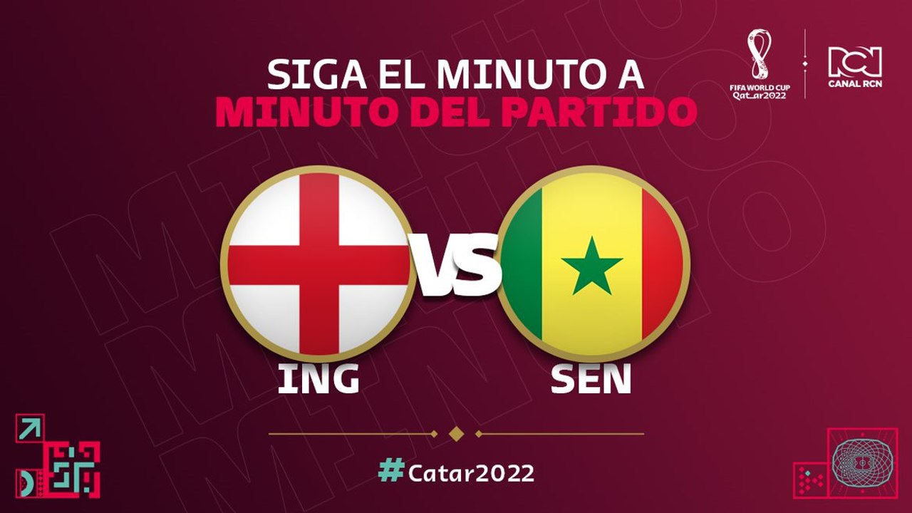 Inglaterra vs. Senegal - EN VIVO