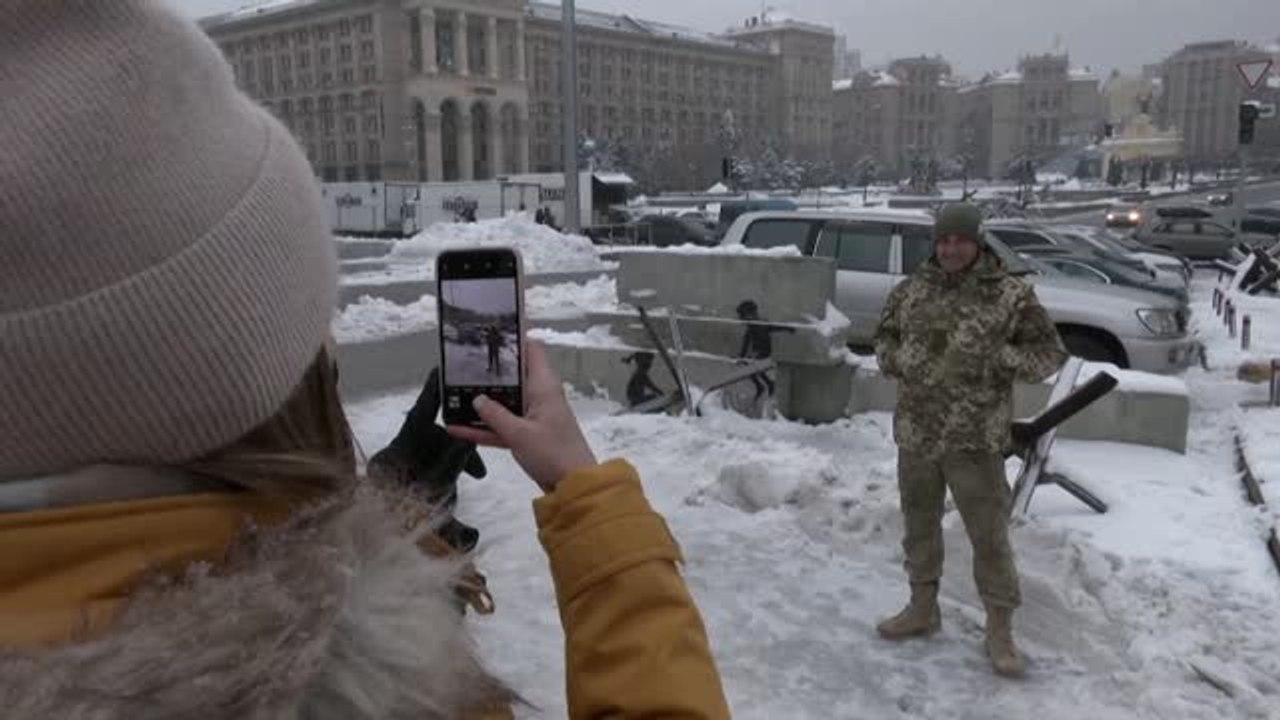 Ucrania comienza a sufrir las inclemencias del invierno como estrategia bélica