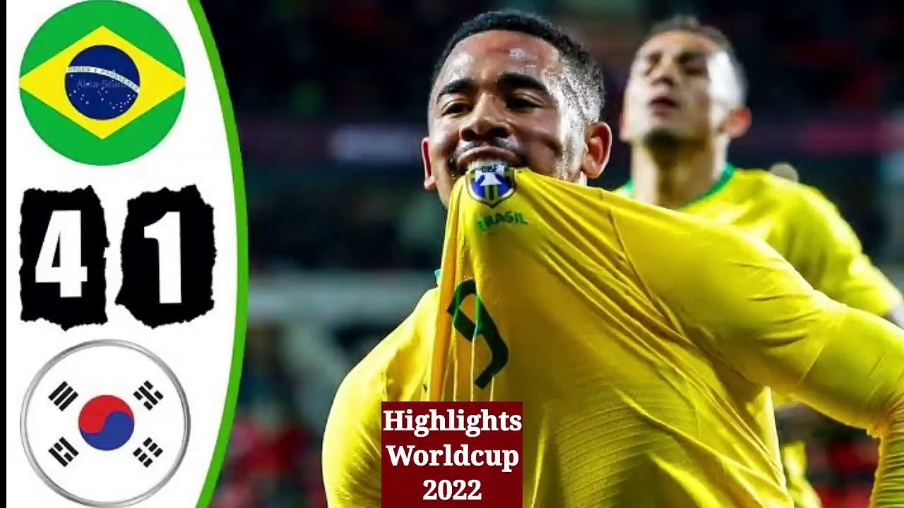 Brazil VS South Korea - Highlights Fifa World cup  Qatar2022