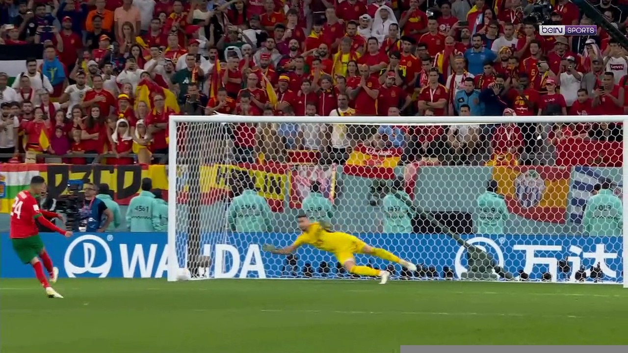 Maroc - Espagne : la séance de tirs au but en intégrale !