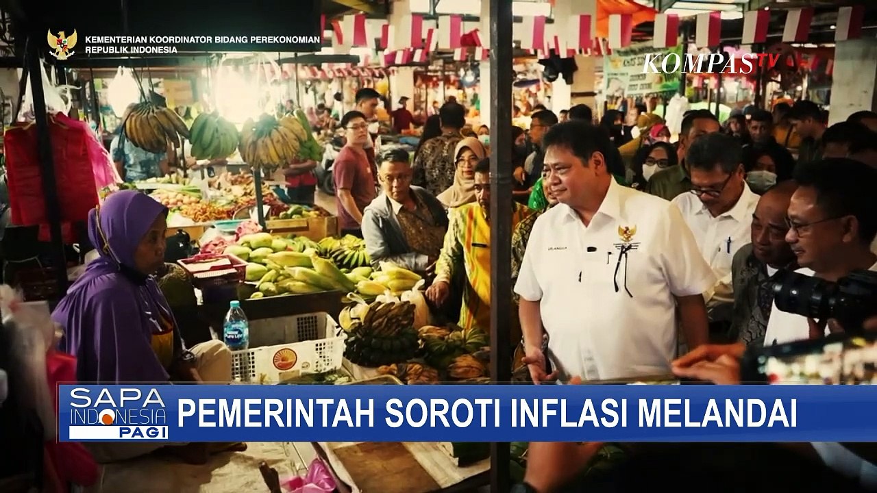 Pemerintah Soroti Inflasi yang Melandai, Airlangga: Inflasi Melandai Berkat Harga Pangan Stabil!