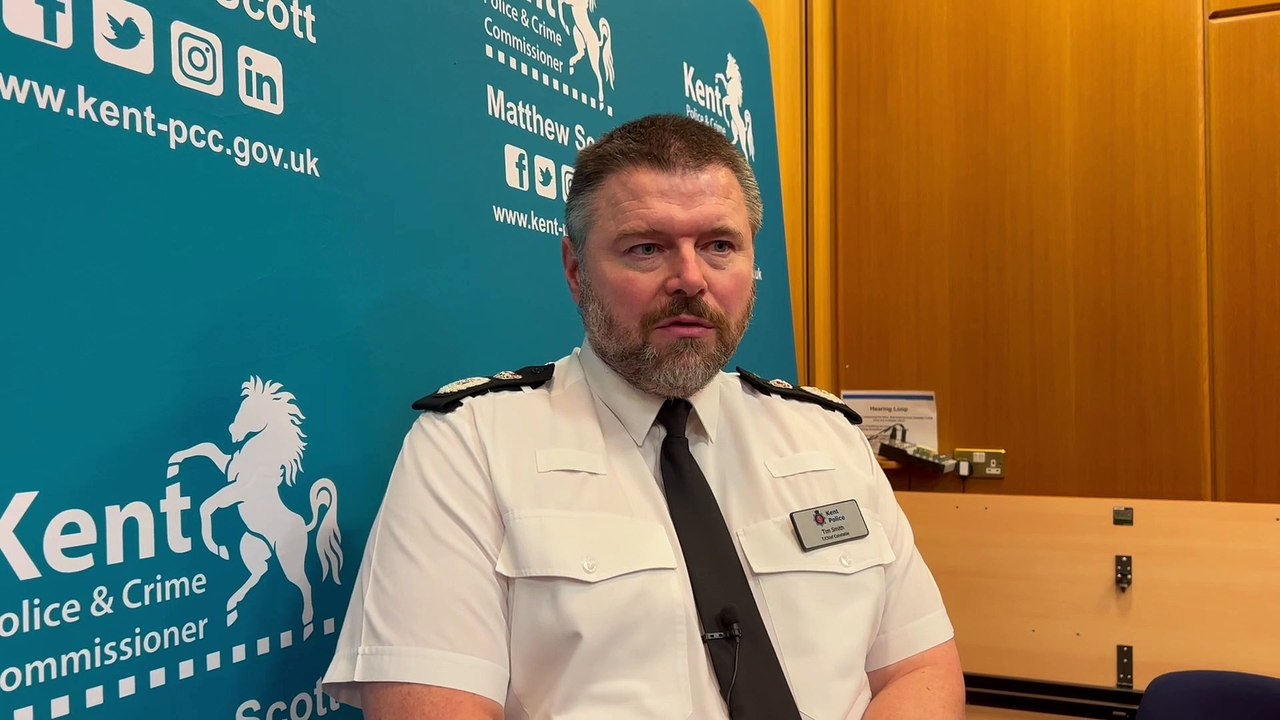 Kent Police's new Chief Constable talks about improvements