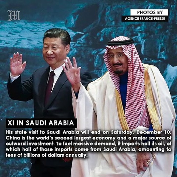 Xi in Saudi Arabia