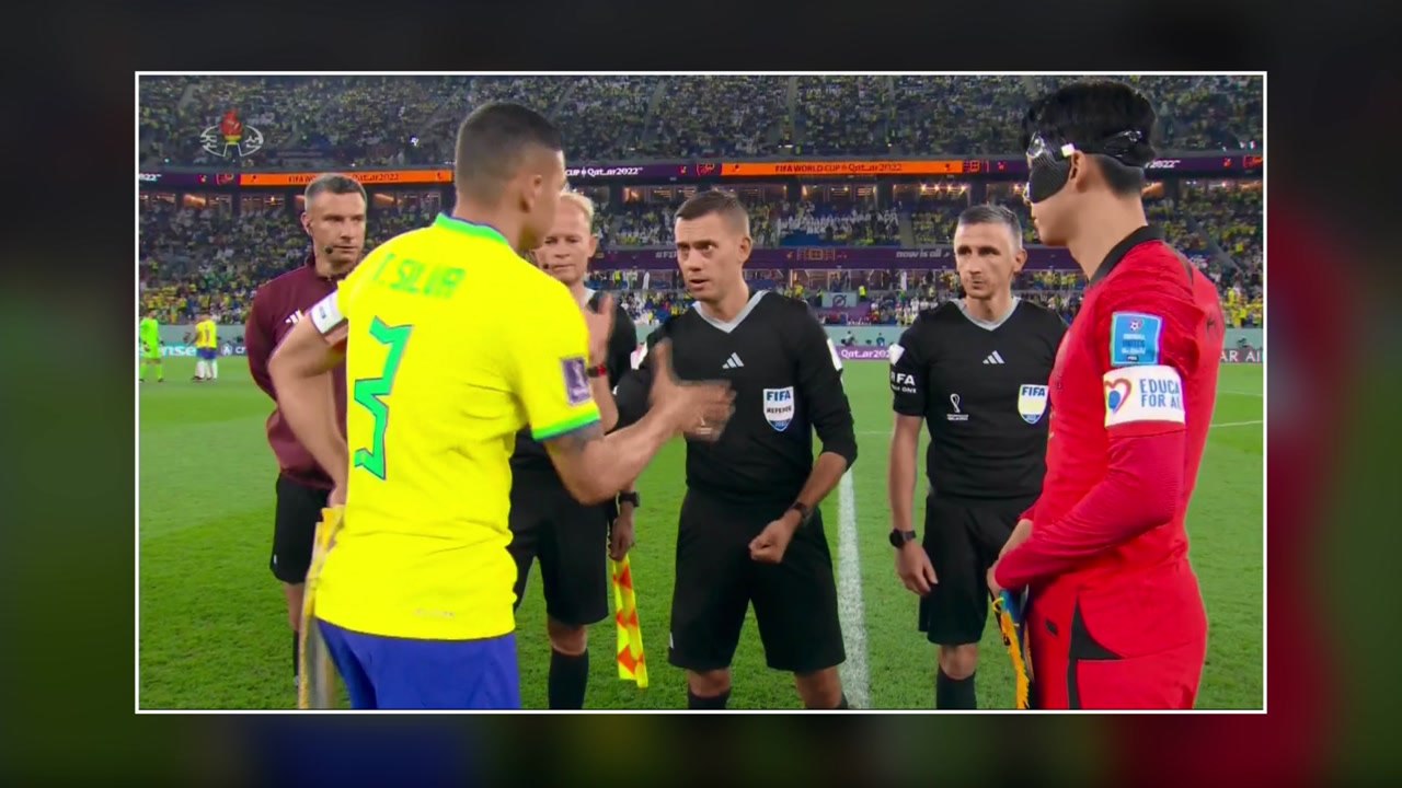 北, 한국-브라질 16강전 녹화 중계...손흥민 첫 언급 / YTN